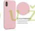 Eco Bio kryt iPhone X, XS - ružový
